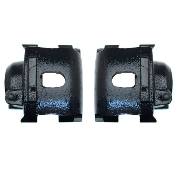 1962-72 Mopar A B E Body Single Piston Conversion Calipers Black Powder Coat Pair