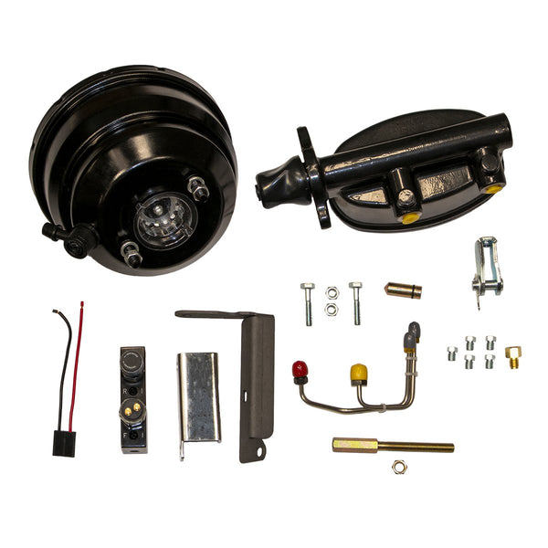 1955-64 Chevrolet Car (All Models) Disc Brake Conversion 8" Dual Diaphragm Booster, with adjustable valve