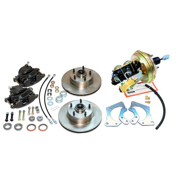 1965-66 Chevrolet Full Size Car B-Body Stock Height Disc Conversion Kit