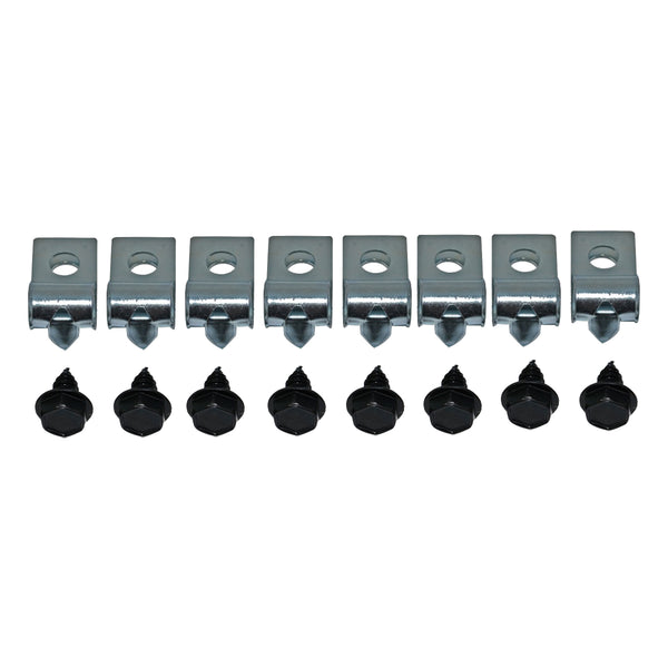 1973-77 Pontiac Lemans Grand Prix Fuel Line Clip Kit Without Return 16pc