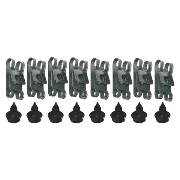 1973-77 Pontiac Lemans Grand Prix Fuel Line Clip Kit With Return 16pc