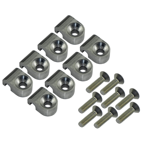 Alum Line Clips 3/16" - 8 Pack