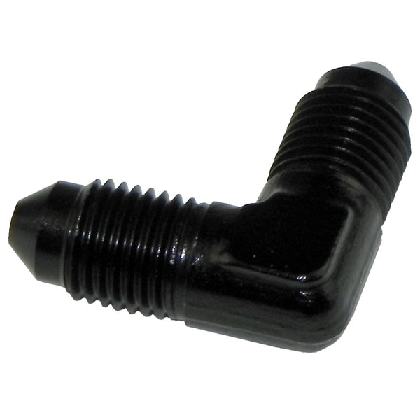 -3AN to -3AN Elbow Black