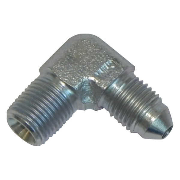 1/8" to -3AN Elbow - Plated Steel