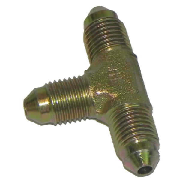 -3AN Tee - Plated Steel