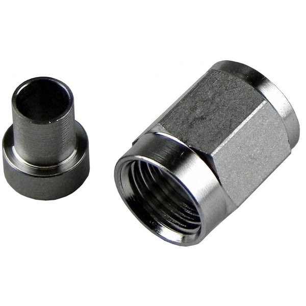 -5AN Stainless Nut & Sleeve