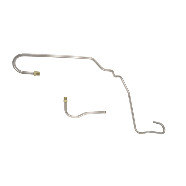 1968-71 American Motors AMX/Javelin V8/401CID 2/4bbl Electric/Vacuum Wipers Pump to Carb Lines 2pc, OE Steel