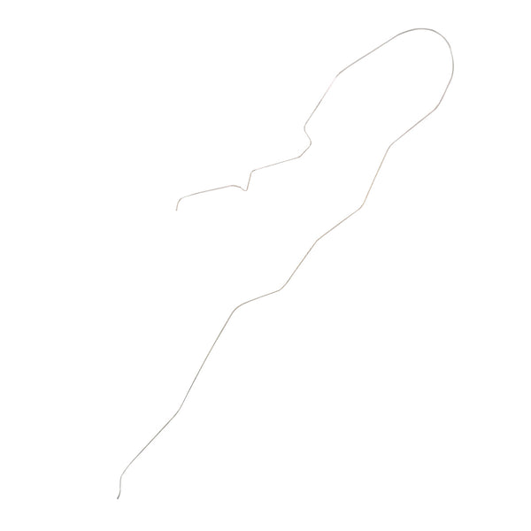 1971-72 American Motors AMX & Javelin, 3/16" Fuel Return Line 1pc, OE Steel