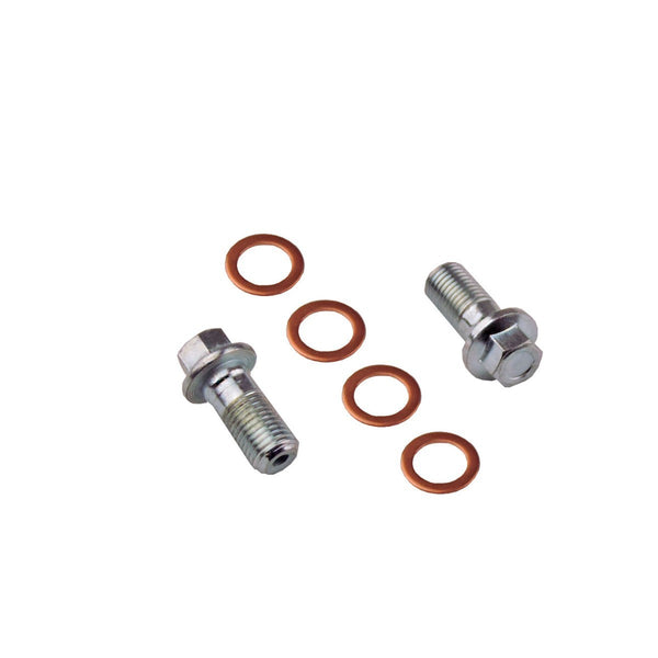 1969-77 GM 7/16"-20 Banjo Bolts w/ Crush Washers, Pair