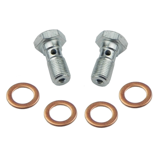 Banjo Bolt Ford Mustang II, Jeep Up to 1979 7/16"-24 Pair With Washers