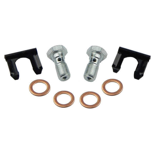 Ford Mustang II, Jeep up to 1979 - 7/16-24 Banjo Bolts, Crush Washers & Clips