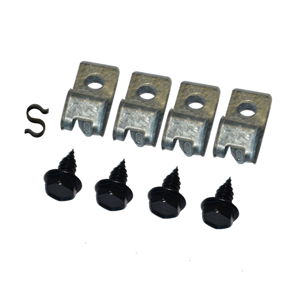 1970 Buick Full Size Fuel Line Clips 3/8" w/Return 9pc