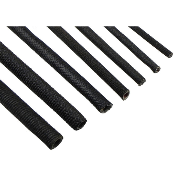 3/16" Black Cloth Wrap By the Foot