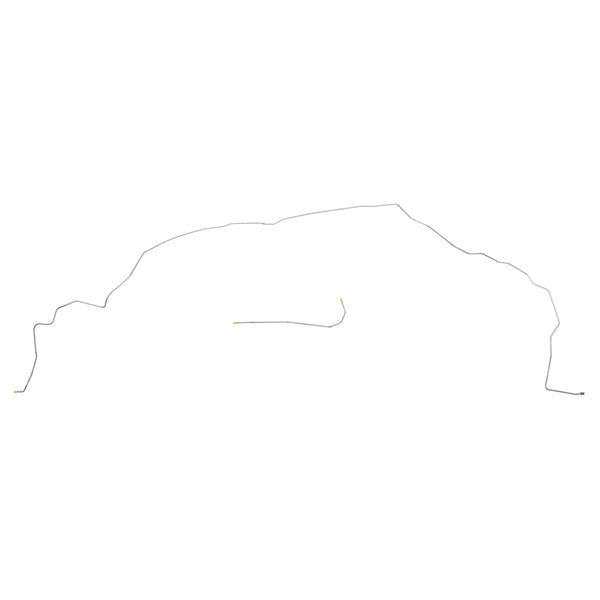 1983-87 Buick Regal Grand National T-Type FI (PS Routing) 1/4" Fuel Return Lines 2pc, OE Steel