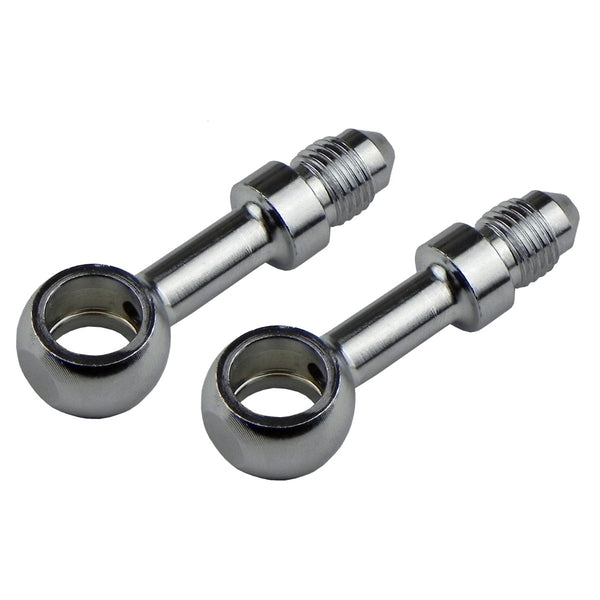 3an Banjos 3/8" or 10mm Hole w/Male 3an, No Angle, Long