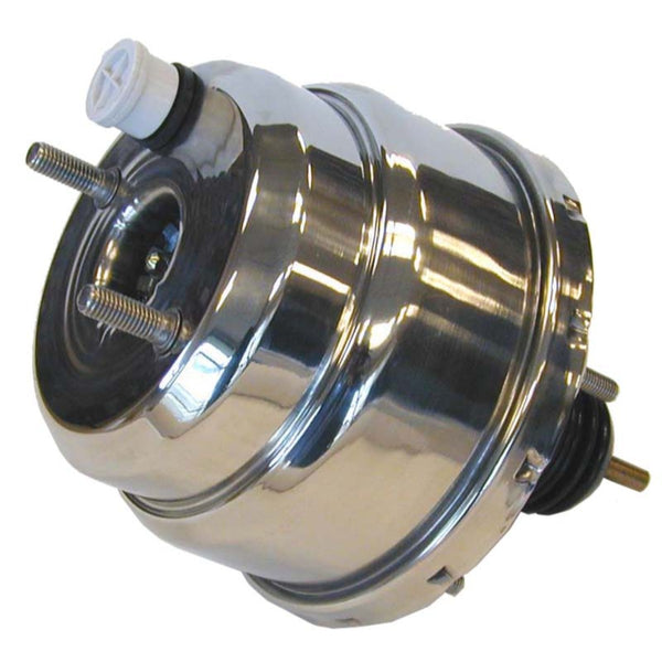 Chrome Dual Diaphragm Smooth Face Booster