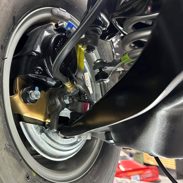 1964-72 A-Body 1967-69 F-Body 1968-74 X-Body Single Piston Caliper Front Disc Brake Conversion Backing Plates & Mounting Brackets 4pc