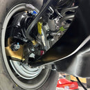 1964-72 A-Body 1967-69 F-Body 1968-74 X-Body Single Piston Caliper Front Disc Brake Conversion Backing Plates & Mounting Brackets 4pc