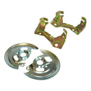 1964-72 A-Body 1967-69 F-Body 1968-74 X-Body Single Piston Caliper Front Disc Brake Conversion Backing Plates & Mounting Brackets 4pc