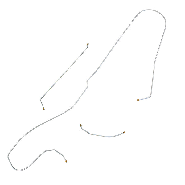 1956 Buick Special/Century V8 122" WB 5/16" Main Fuel Lines 3pc, OE Steel