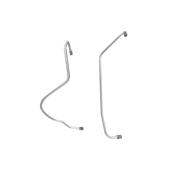 1955 Buick all 122/127" WB Dynaflow Trans Cooler Lines 2pc, OE Steel