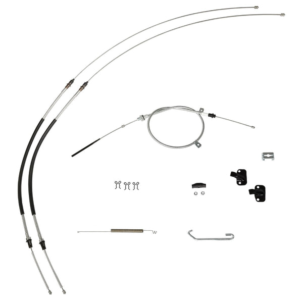 1970-74 Chevrolet Camaro Pontiac Firebird Complete Parking Brake Cable Kit OE