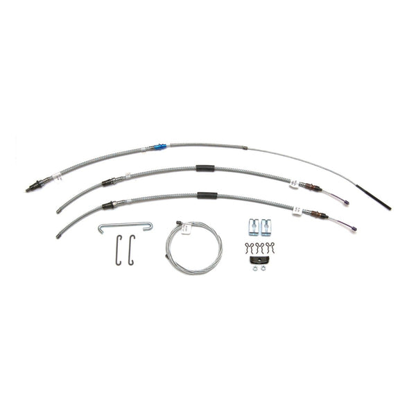 1967 Pontiac Buick Oldsmobile A-Body T-400 Transmission Complete Brake Cable Kit OE Steel