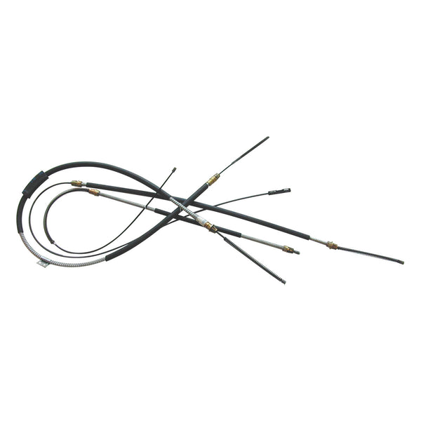 1978-88 El Camino Manual Tran 1981-88 Auto Trans Complete Brake Cable Kit, OE Steel