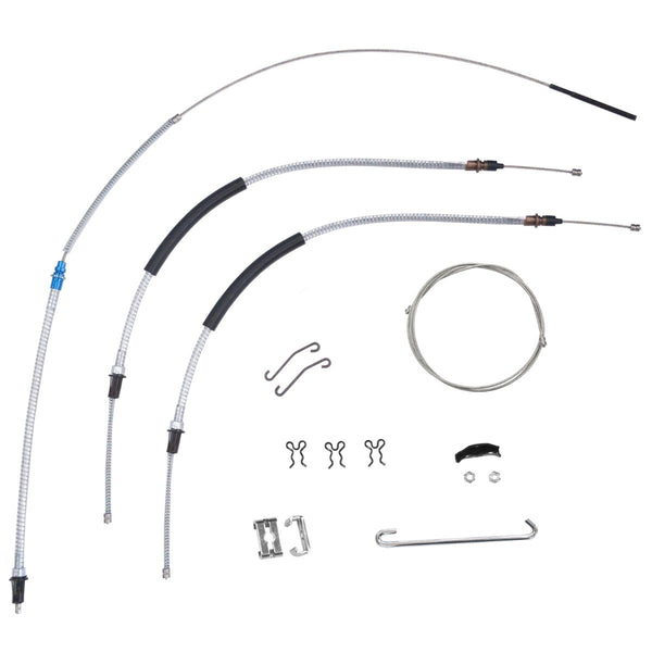 1970-72 Chevrolet Monte Carlo, T400, Parking Brake Cable Kit, OE Steel