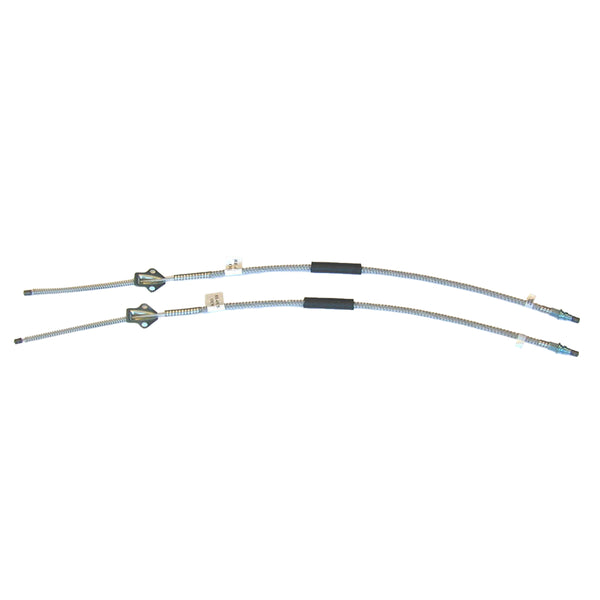 1937-46 Chevrolet Pickup Truck Rear Parking Brake Cable Pair 54-3/4" OE Steel