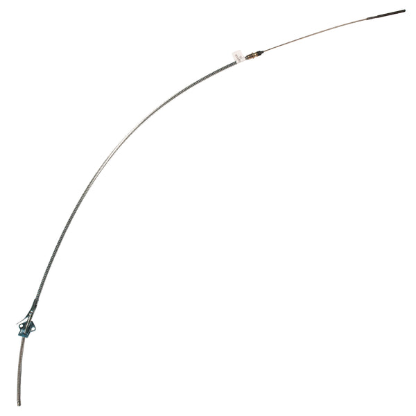 1960-62 Chevrolet GMC Truck 3/4 Ton 4wd Long Bed Rear Parking Brake Cable Bolt-On, 1pc, OE Steel