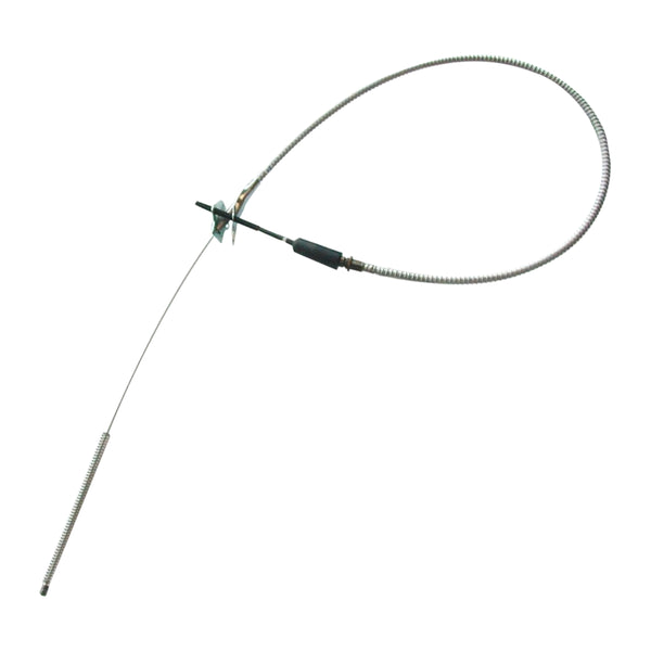 1963 Chevrolet GMC Truck 3/4 ton, 4wd, Long Bed, Rear Parking Brake Cable Bolt On, 1pc, OE Steel