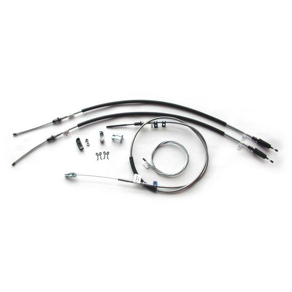1966 GM Truck T400 Longbed 3/4 Ton Coil Rear Complete Cable Kit, OE Steel