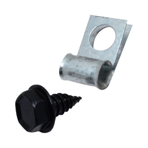 1966-67 GM Buick Skylark Gran Sport A-Body Fuel Line Clip Kit 3/8" - No Fuel Return Line 2pc