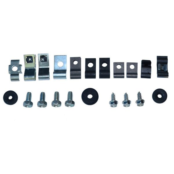 1965-66 Ford Mustang V8 Drum Brakes Clip Kit 21pc