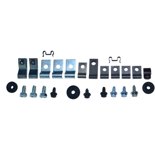 1967 Ford Mustang 6cyl, 1pc Rr Fuel Clip Kit 26pc