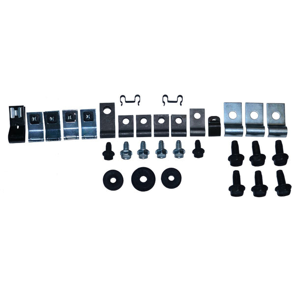 1967 Ford Mustang 6cyl, 2pc, Hardtop Clip Kit 32pc