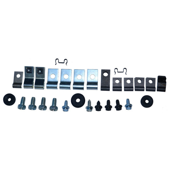 1967 Ford Mustang 8cyl, 1pc, Rr Fuel Line Clip Kit 28pc