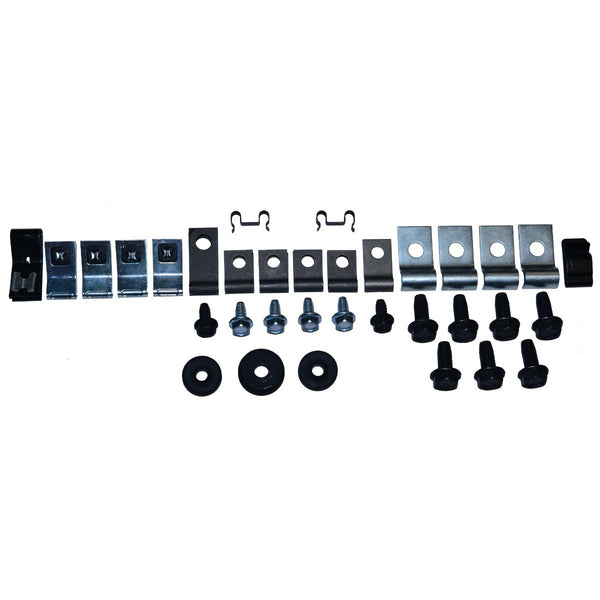 1967 Ford Mustang 8cyl, 2pc, Hardtop Clip Kit 34pc