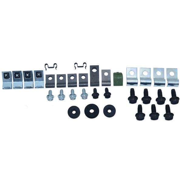 1968 Ford Mustang 6cyl, Convertible Clip Kit 33pc