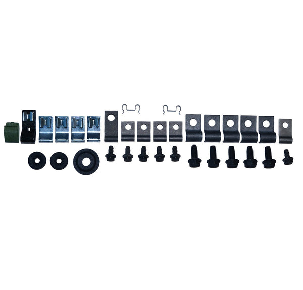 1969 Ford Mustang 8cyl, Hardtop Clip Kit 33pc