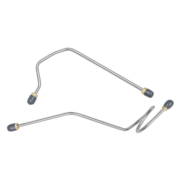 1960-61 Cadillac 390CID-3325HP 3/16" Oil Filter Lines 2pc, OE Steel