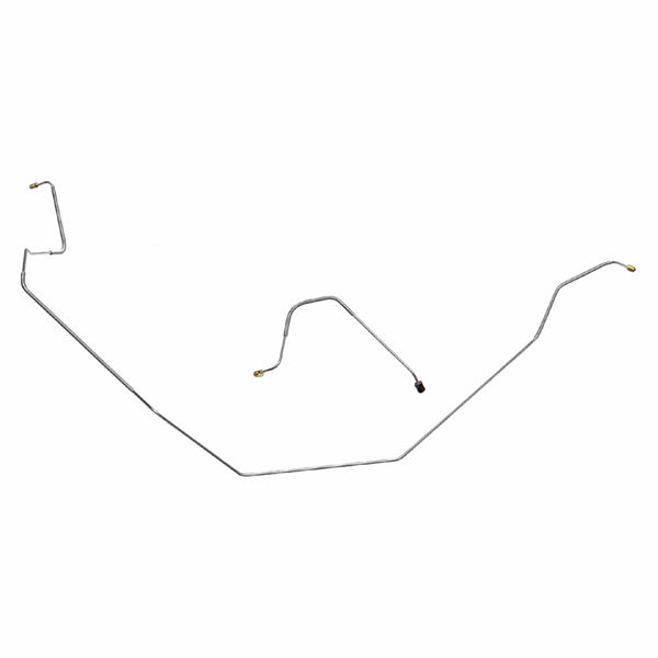 1967-68 GM Camaro 1968 Nova 1967-68 Firebird, Manual Disc & Drum, Right & Left Front Brake Lines, 2pc OE Steel