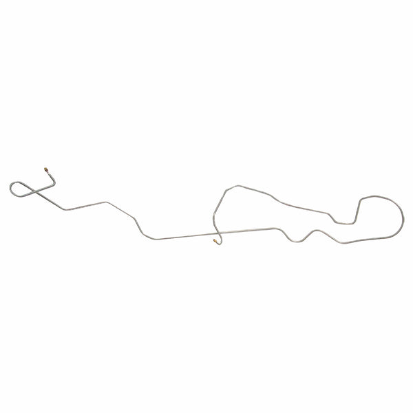 1969 Camaro/Firebird Manual Drum/Disc 1/4" F to R Brake Line 1pc, OE Steel