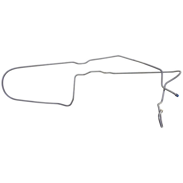 1971-73 Chevrolet Camaro Firebird 1/4" Manual Disc Front to Rear Brake Line, OE Steel