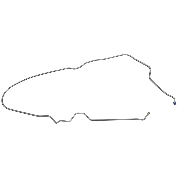 1976-81 Chevrolet Camaro 1/4" Front to Rear Brake Line 1pc, OE Steel