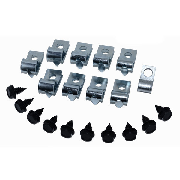 1970-71 F-Body Camaro Fuel Line Clip Kit 3/8" - No Return Line 20pc