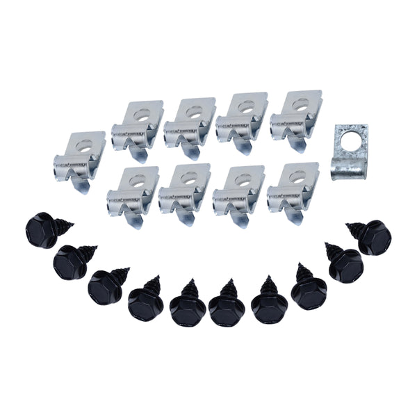 1972-77 F-Body Camaro Fuel Line Clip Kit 3/8" - No Return Line 20pc