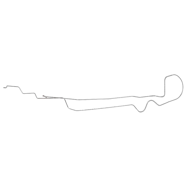 1969 Chevrolet Camaro V8 (PS Routing) 3/8" Main Fuel Line 1pc, OE Steel