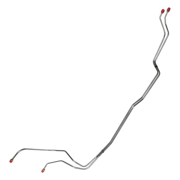 1970, 1972-74 Chevrolet Camaro T350 5/16" Trans Cooler Lines (1/2-20 thread) 2pc, OE Steel